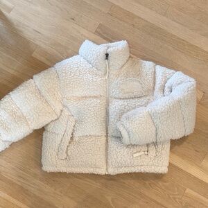 The North Face Womens Cream Sherpa Jacket